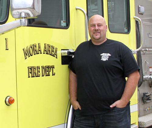 Mora Area Fire Department Chief Brett Anderson